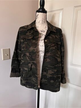 Aqua Camouflage Jacket